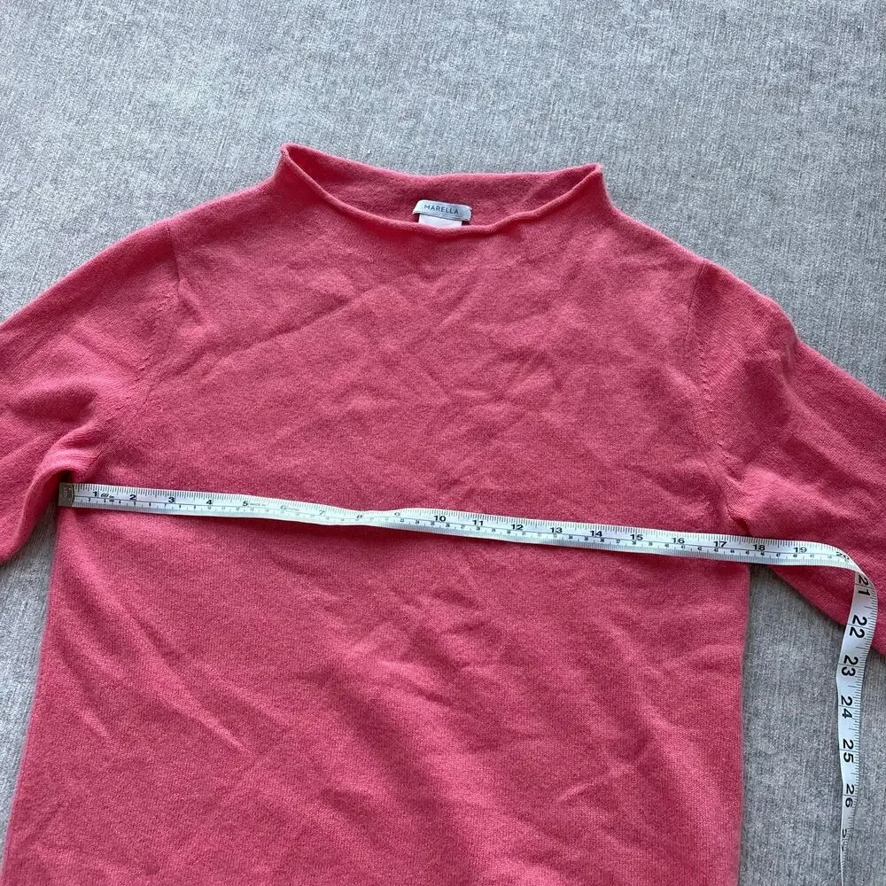 NWOT Marella Coral Cashmere Sweater - Picture 3 of 4